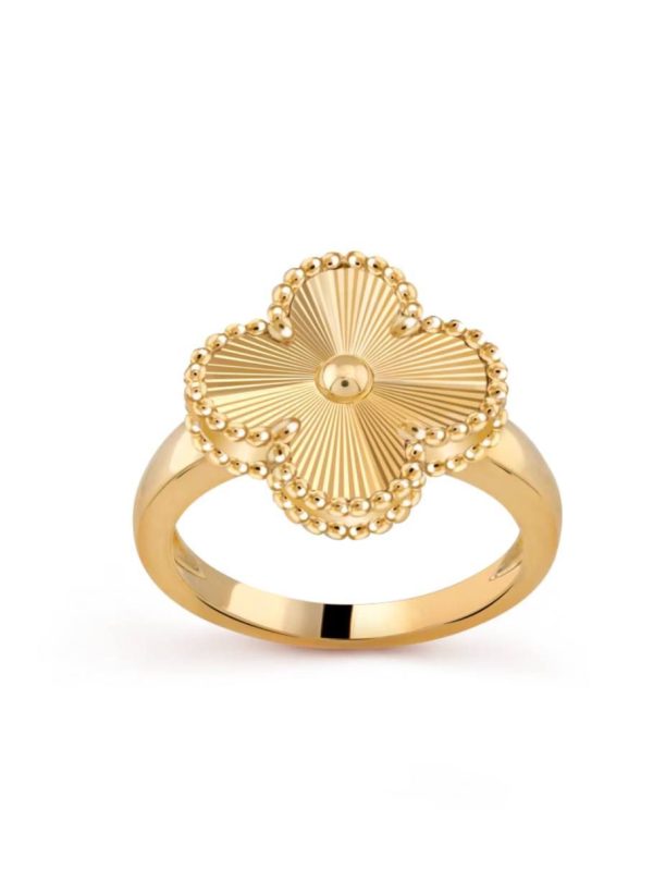 Anillo de trébol -  Tipo Van Cleef