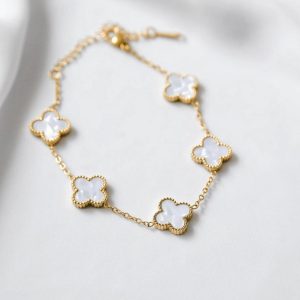Pulsera Van Cleef - Blanca