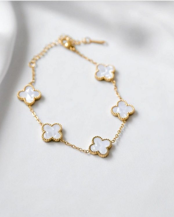 Pulsera Van Cleef - Blanca
